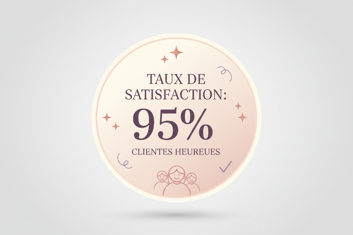 pourcentage satisfaction  body gainant en français